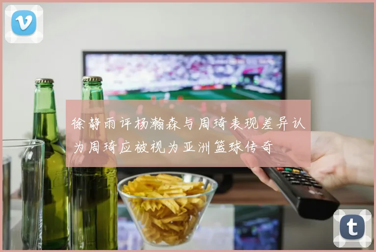 徐静雨评杨瀚森与周琦表现差异认为周琦应被视为亚洲篮球传奇